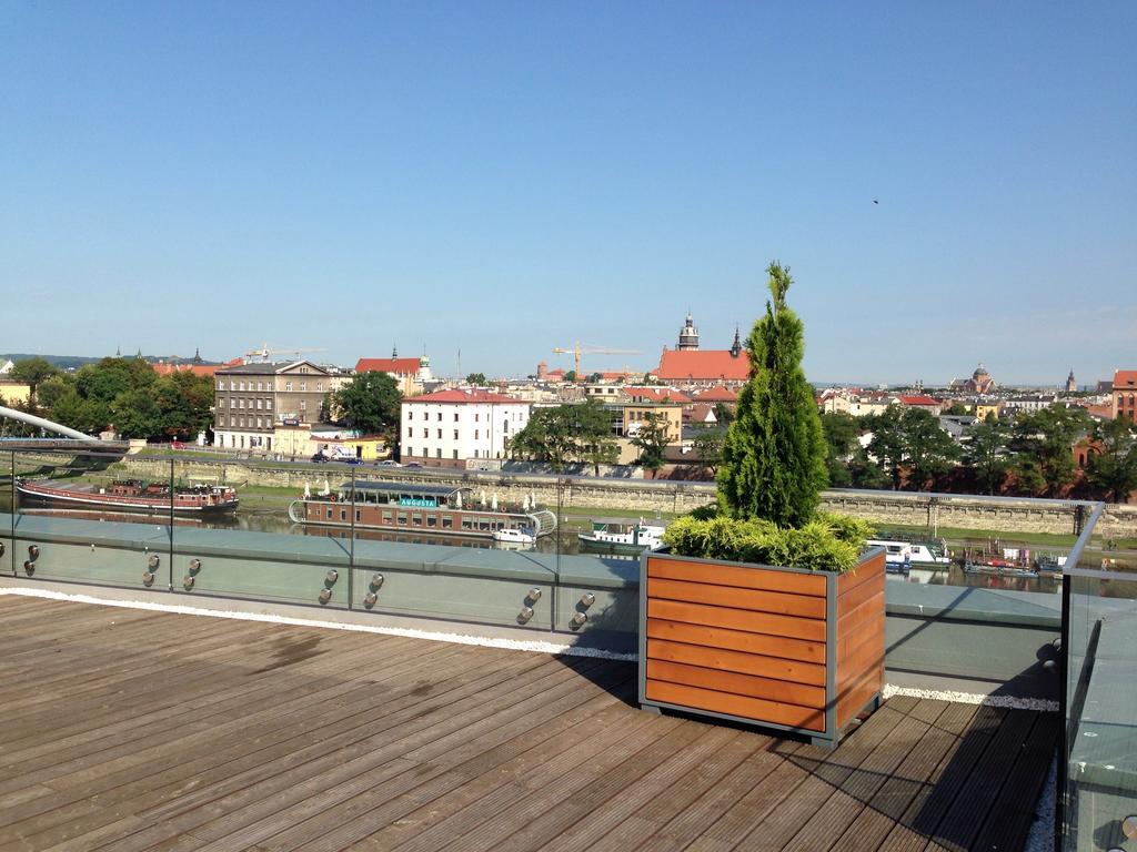 Apartament Nadwislanska Cracovia Habitación foto