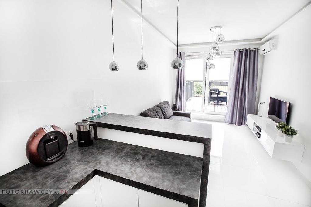 Apartament Nadwislanska Cracovia Habitación foto